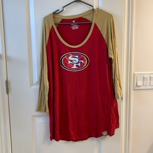 Ladies San Francisco 49ers nightie